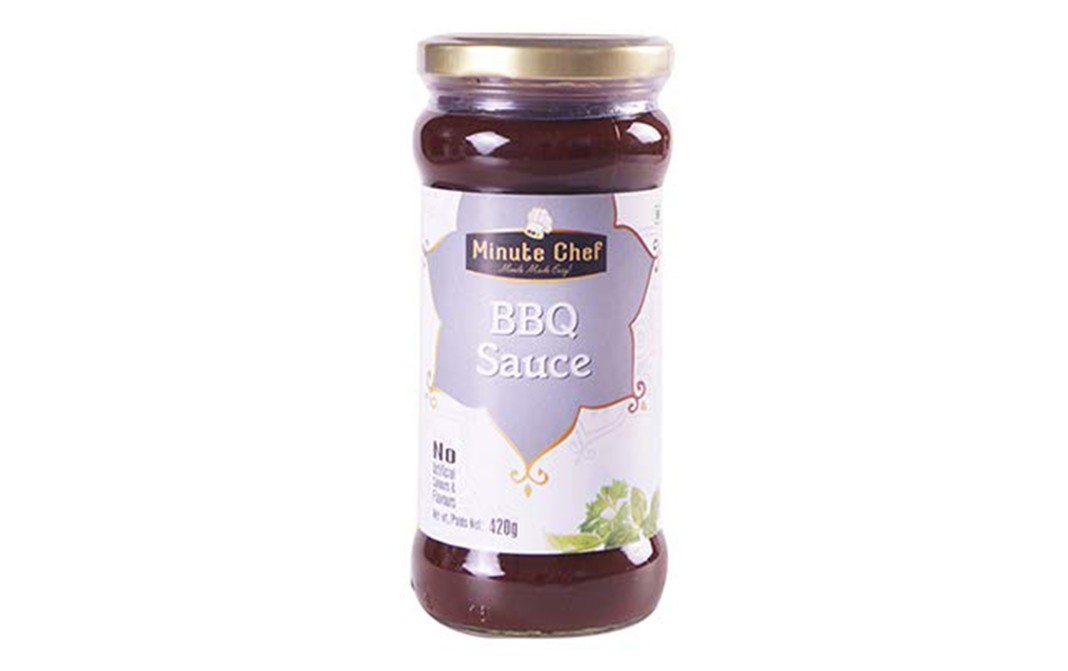 Minute Chef BBQ Sauce    Plastic Bottle  420 grams